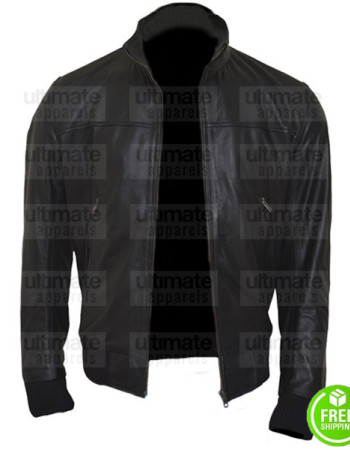 The Vampire Diaries Season 4 Lan Somerhalder Leather Jacket