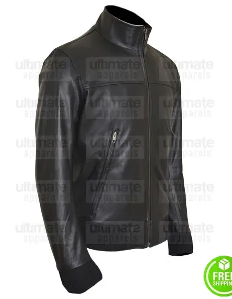 The Vampire Diaries Season 4 Lan Somerhalder Leather Jacket