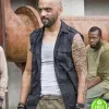THE WALKING DEAD MIKE SEAL (GARY) BLACK COTTON VEST THE WALKING DEAD MIKE SEAL (GARY) BLACK COTTON VEST
