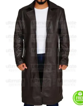 THE WALKING DEAD TOM PAYNE (PAUL JESUS MONROE) LEATHER COAT