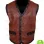 THE WARRIORS MICHAEL BECK (SWAN) BROWN LEATHER VEST