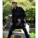THE WOLVERINE HUGH JACKMAN (LOGAN) BLACK COTTON COAT