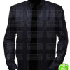 THIS MEANS WAR TOM HARDY (TUCK HENSON) BLACK LEATHER JACKET