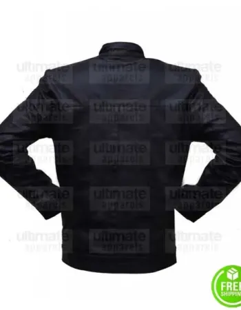 THIS MEANS WAR TOM HARDY (TUCK HENSON) BLACK LEATHER JACKET THIS MEANS WAR TOM HARDY (TUCK HENSON) BLACK LEATHER JACKET