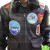 Top Gun Tom Cruise Bomber Replica Aviator Flight Jacket Top Gun Tom Cruise Bomber Replica Aviator Flight Jacket