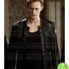 TRUE BLOOD ALEXANDER SKARSGARD (ERIC NORTHMAN) BLACK LEATHER JACKET