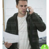 TRUE DETECTIVE TAYLOR KITSCH (PAUL WOODRUGH) GREEN COTTON JACKET