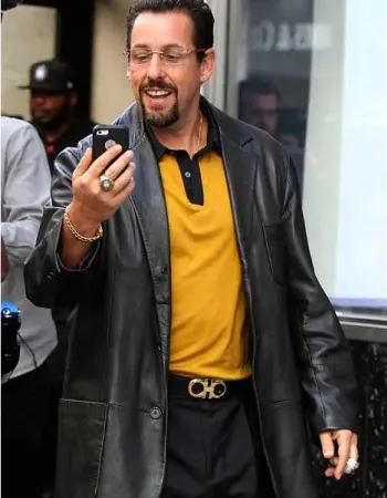 UNCUT GEMS ADAM SANDLER BLACK BLAZER JACKET