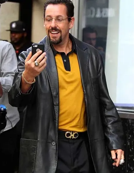 UNCUT GEMS ADAM SANDLER BLACK BLAZER JACKET