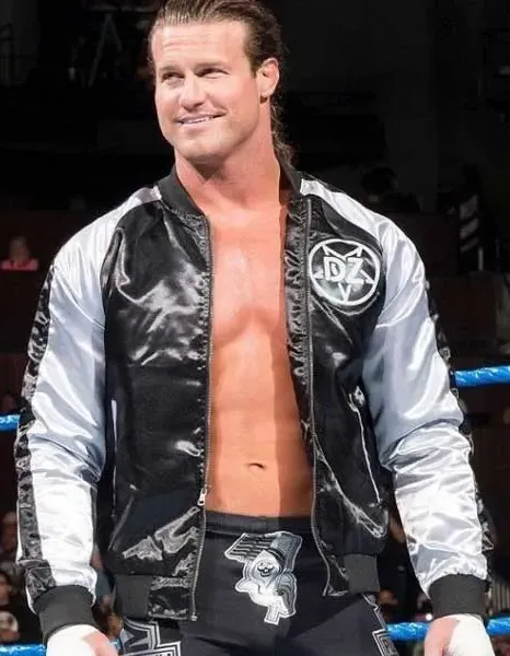 WWE DOLPH ZIGGLER DZ SATIN JACKET WWE DOLPH ZIGGLER DZ SATIN JACKET