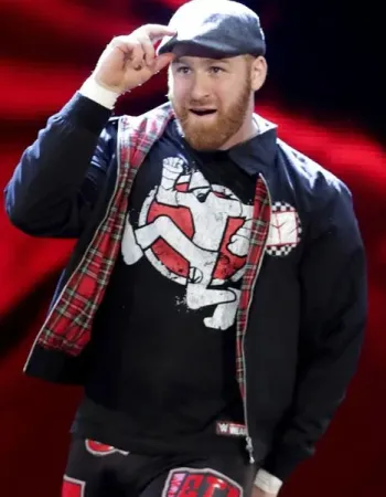 WWE SAMI ZAYN BLACK JACKET WWE SAMI ZAYN BLACK JACKET