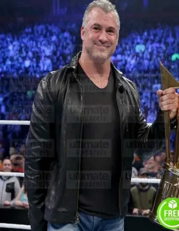 WWE SHANE MCMAHON LEATHER JACKET WWE SHANE MCMAHON LEATHER JACKET