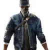 WATCH DOGS 2 MARCUS HOLLOWAY BOMBER LEATHER JACKET WATCH DOGS 2 MARCUS HOLLOWAY BOMBER LEATHER JACKET