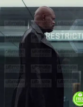 CAPTAIN AMERICA WINTER SOLDIER SAMUEL L. JACKSON (NICK FURY) COTTON COAT CAPTAIN AMERICA WINTER SOLDIER SAMUEL L. JACKSON (NICK FURY) COTTON COAT
