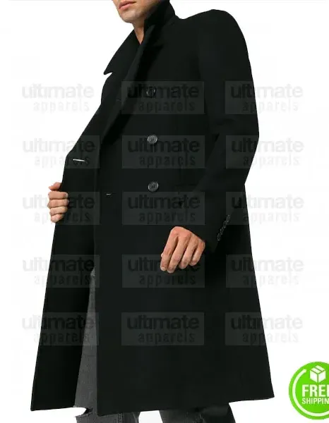 X-MEN DARK PHOENIX MICHAEL FASSBENDER (MAGNETO) WOOL COAT X-MEN DARK PHOENIX MICHAEL FASSBENDER (MAGNETO) WOOL COAT