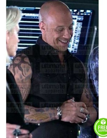 XXX RETURN OF XANDER CAGE VIN DIESEL (XANDER CAGE) BLACK COTTON VEST XXX RETURN OF XANDER CAGE VIN DIESEL (XANDER CAGE) BLACK COTTON VEST