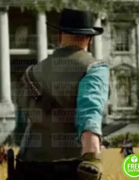 ZOMBIELAND DOUBLE TAP WOODY HARRELSON (TALLAHASSEE) LEATHER VEST ZOMBIELAND DOUBLE TAP WOODY HARRELSON (TALLAHASSEE) LEATHER VEST