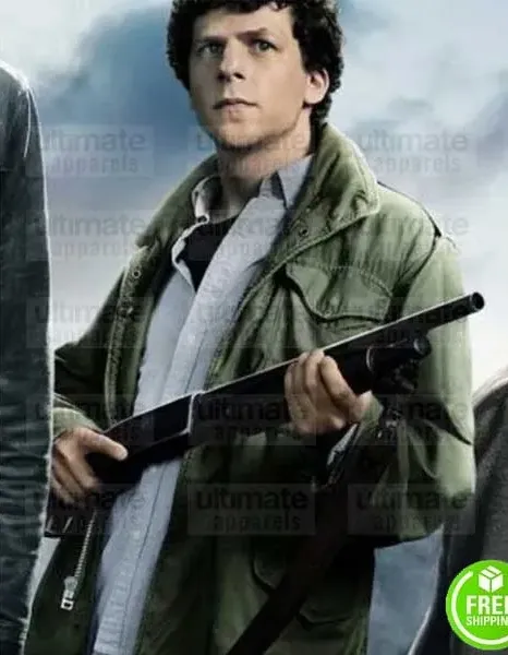 ZOMBIELAND DOUBLE TAP JESSE EISENBERG (COLUMBUS) COTTON JACKET ZOMBIELAND DOUBLE TAP JESSE EISENBERG (COLUMBUS) COTTON JACKET
