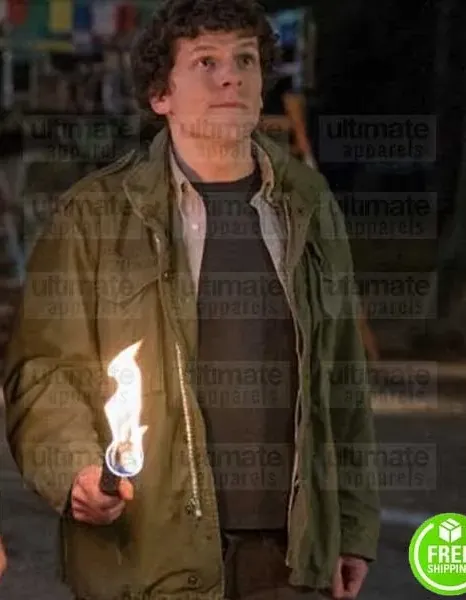 ZOMBIELAND DOUBLE TAP JESSE EISENBERG (COLUMBUS) COTTON JACKET ZOMBIELAND DOUBLE TAP JESSE EISENBERG (COLUMBUS) COTTON JACKET