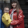 A SERIES OF UNFORTUNATE EVENTS MALINA WEISSMAN RED RAINCOAT JACKET A SERIES OF UNFORTUNATE EVENTS MALINA WEISSMAN RED RAINCOAT JACKET