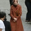ALL THE MONEY IN THE WORLD MICHELLE WILLIAMS BROWN COAT