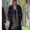 ATOMIC BLONDE CHARLIZE THERON (LORRAINE BROUGHTON) BLACK COAT