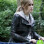 BEYOND EDEN BROLIN (CHARLIE) BLACK BIKER LEATHER JACKET