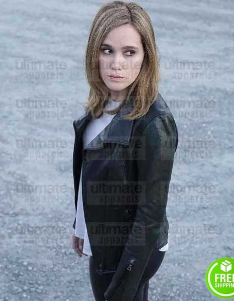 BEYOND EDEN BROLIN (CHARLIE) BLACK BIKER LEATHER JACKET BEYOND EDEN BROLIN (CHARLIE) BLACK BIKER LEATHER JACKET