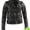 DEATH WISH CAMILA MORRONE (JORDAN KERSEY) LEATHER JACKET