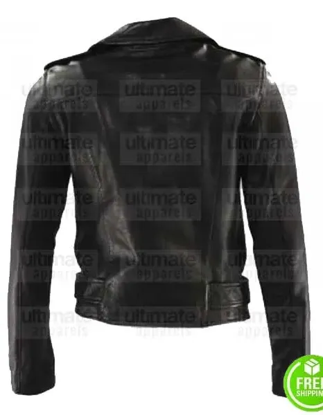 DEATH WISH CAMILA MORRONE (JORDAN KERSEY) LEATHER JACKET