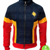 CAPTAIN MARVEL BRIE LARSON COSTUME TRACKSUIT FLEECE JACKET CAPTAIN MARVEL BRIE LARSON COSTUME TRACKSUIT FLEECE JACKET