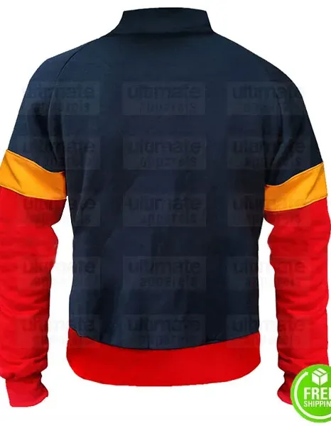 CAPTAIN MARVEL BRIE LARSON COSTUME TRACKSUIT FLEECE JACKET