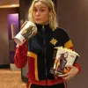 CAPTAIN MARVEL BRIE LARSON COSTUME TRACKSUIT FLEECE JACKET
