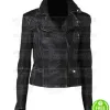 CATWOMAN CAMREN BICONDOVA BIKER LEATHER JACKET