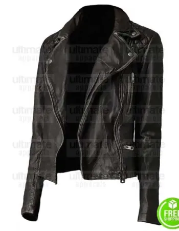 CATWOMAN CAMREN BICONDOVA BIKER LEATHER JACKET