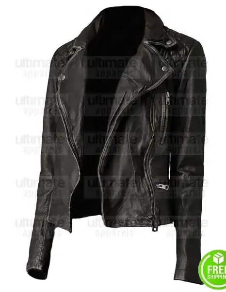 CATWOMAN CAMREN BICONDOVA BIKER LEATHER JACKET