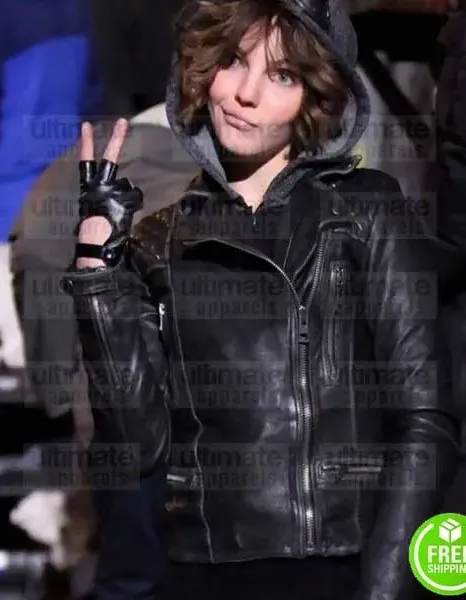 CATWOMAN CAMREN BICONDOVA BIKER LEATHER JACKET