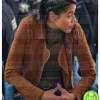 CHICAGO P.D VANESSA ROJAS (LISSETH CHAVEZ) BROWN SUEDE LEATHER JACKET CHICAGO P.D VANESSA ROJAS (LISSETH CHAVEZ) BROWN SUEDE LEATHER JACKET