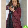 CHICAGO P.D MARINA SQUERCIATI (KIM BURGESS) RED SATIN JACKET
