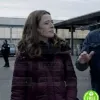 CHICAGO P.D MARINA SQUERCIATI (KIM BURGESS) RED SATIN JACKET