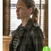 CHICAGO PD TRACY SPIRIDAKOS (HAILEY UPTON) BLACK LEATHER JACKET