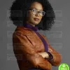 CHILLING ADVENTURES OF SABRINA JAZ SINCLAIR (ROSALIND WALKER) LEATHER JACKET