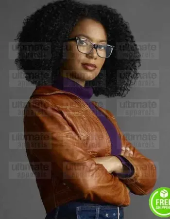 CHILLING ADVENTURES OF SABRINA JAZ SINCLAIR (ROSALIND WALKER) LEATHER JACKET CHILLING ADVENTURES OF SABRINA JAZ SINCLAIR (ROSALIND WALKER) LEATHER JACKET