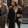 DAMNATION CHASTEN HARMON (BESSIE LOUVIN) FUR COLLAR COAT DAMNATION CHASTEN HARMON (BESSIE LOUVIN) FUR COLLAR COAT