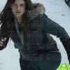 DAUGHTER OF THE WOLF GINA CARANO (CLAIR HAMILTON) FUR HOODIE LEATHER JACKET DAUGHTER OF THE WOLF GINA CARANO (CLAIR HAMILTON) FUR HOODIE LEATHER JACKET