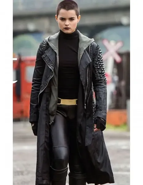DEADPOOL BRIANNA HILDEBRAND BLACK COAT