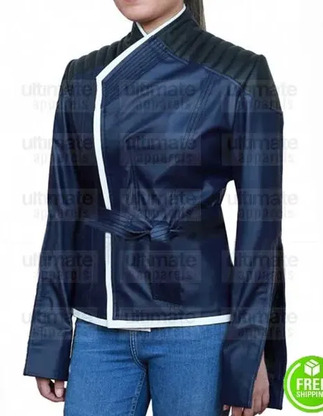 DEADPOOL 2 SHIOLI KUTSANA (YUKIO) LEATHER COSTUME JACKET DEADPOOL 2 SHIOLI KUTSANA (YUKIO) LEATHER COSTUME JACKET