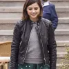 DOCTOR WHO JENNA COLEMAN BLACK JACKET DOCTOR WHO JENNA COLEMAN BLACK JACKET