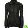 GOTHAM CAMREN BICONDOVA (CATWOMAN) LEATHER JACKET