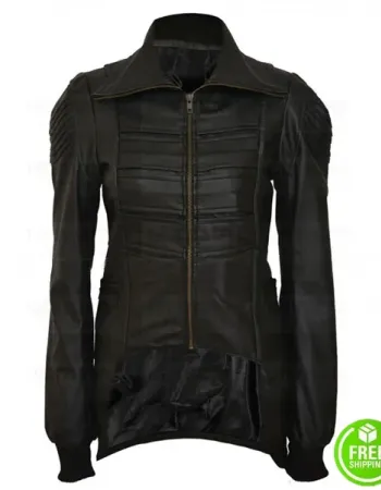 GOTHAM CAMREN BICONDOVA (CATWOMAN) LEATHER JACKET